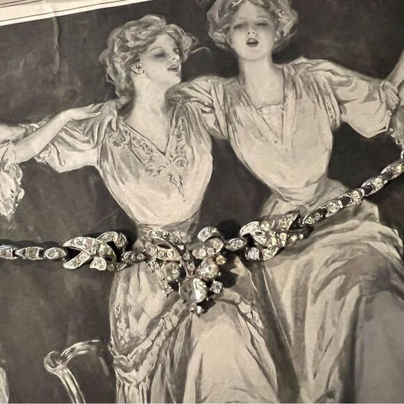 Vintage Rhinestone Bracelet - Picture 5 of 7